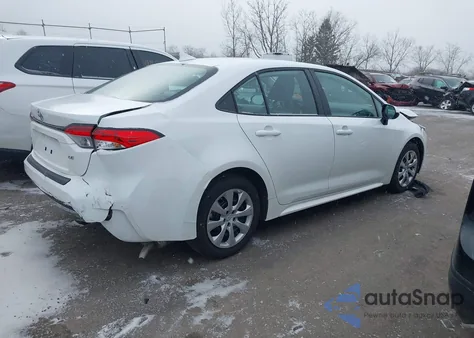 2025 Toyota Corolla Le z USA, uszkodzony, nr VIN 5YFB4MDE2SP248303